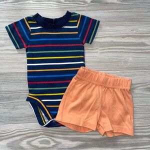 Bundles Baby Place & Garanimals Baby Boy Two-Piece Summer Outfit 3–6 Months